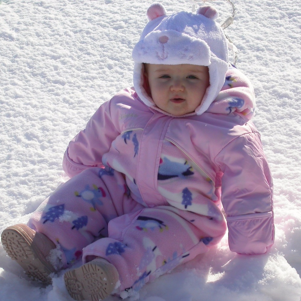 Baby Columbia Snow Suit / Bunting Size 6 Months